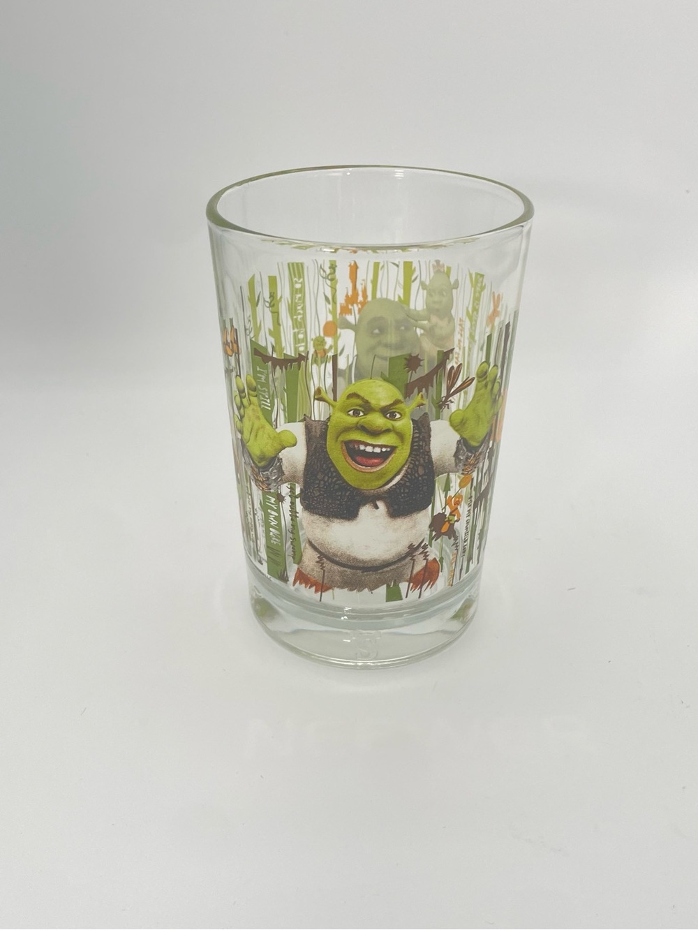 DreamWorks Shrek Forever After Glass Tumbler Drinking Glass Movie Promo Cup